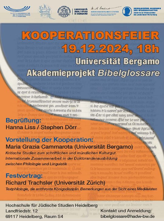 Eröffnungsfeier Bibelglossare Eröffnungsfeier Bibelglossare