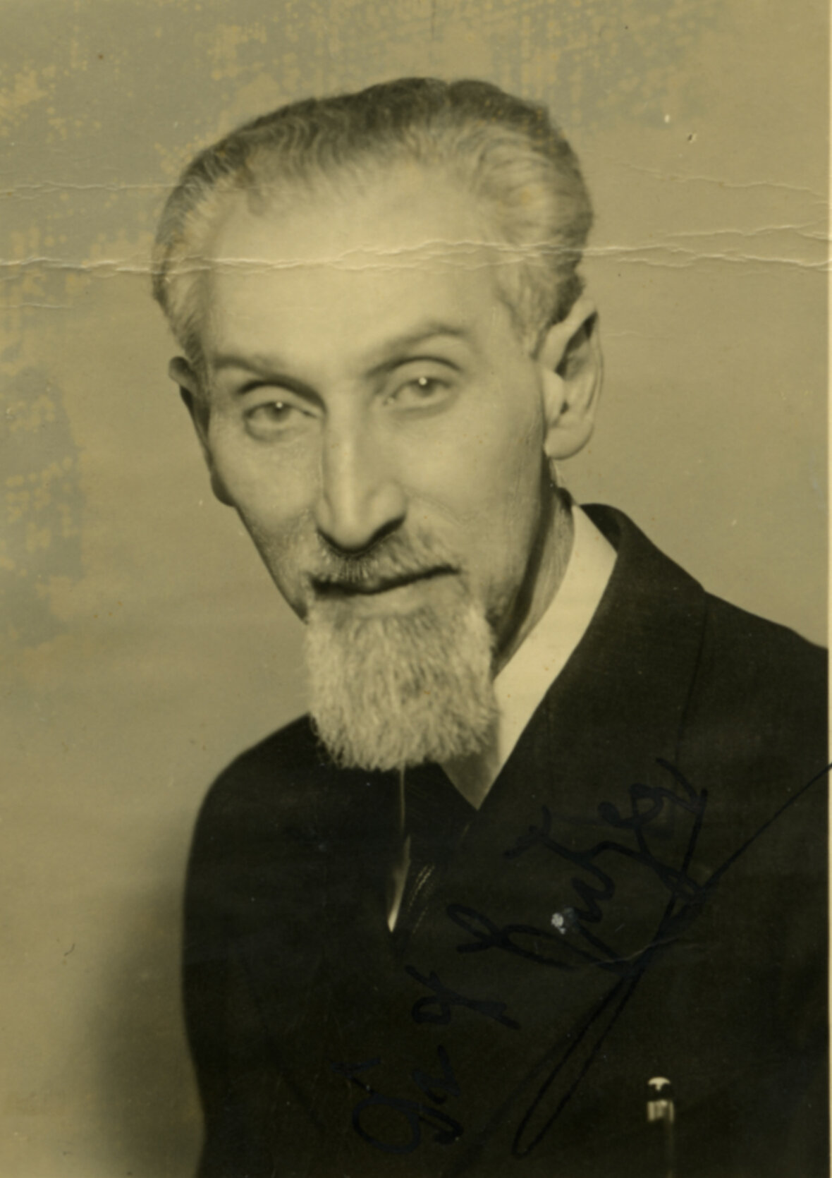 Ein Portraitfoto von Rabbiner Dr. David Spitzer.