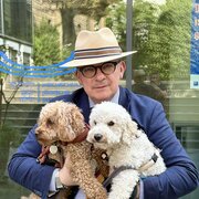 HfJS Heidelberg Rabbiner mit Hunden