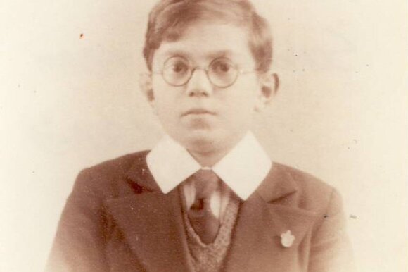 Felix Weil in Schuluniform