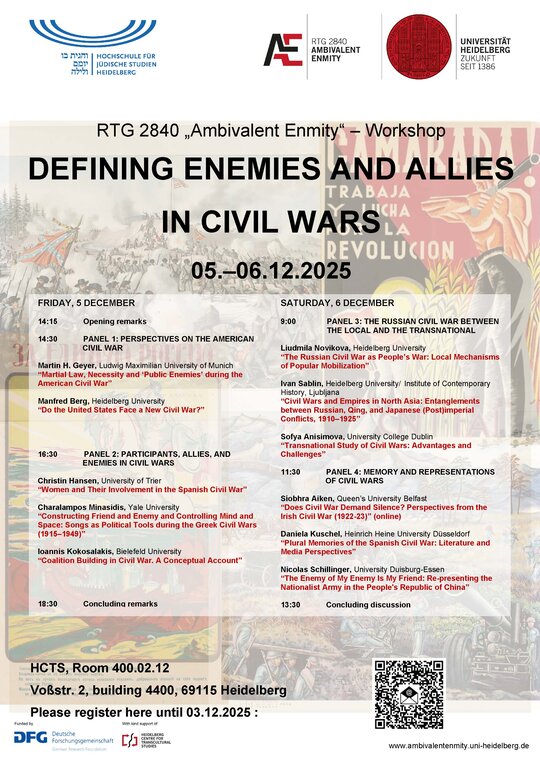 Workshop Defining Enemies and Allies