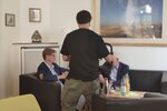 Imagefilmdreh mit ZR Präsident Schuster