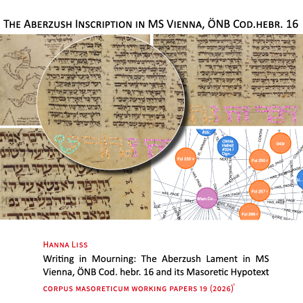 Writing in Mourning: The Aberzush Lament in MS Vienna, ÖNB Cod. hebr. 16 and its Masoretic Hypotext. Hanna Liss