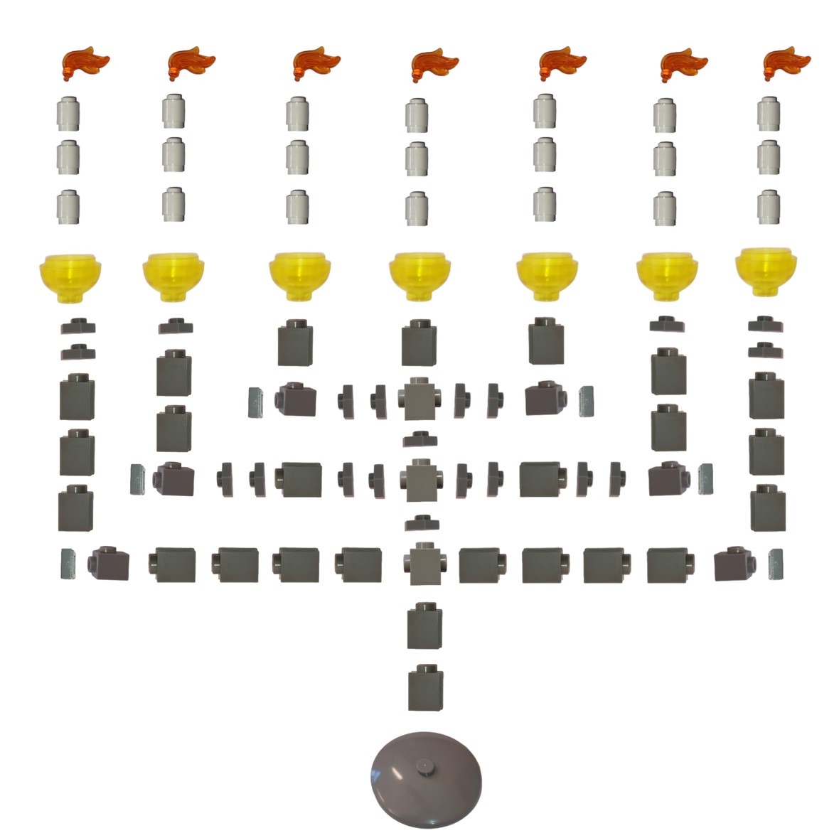 DIY Menorah