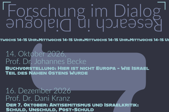 Forschungskolloquium WiSe 26-27