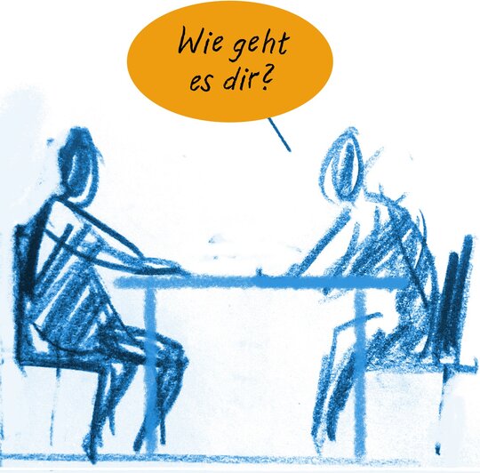 Comicausstellung Wie geht es dir? (@Barbara Yelin) Comicausstellung Wie geht es dir? (@Barbara Yelin)