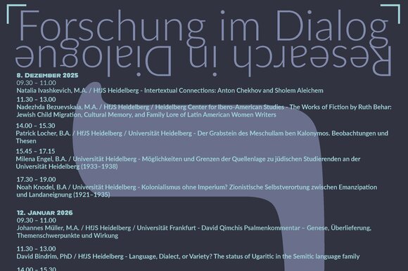 Forschungskolloquium 2025/26