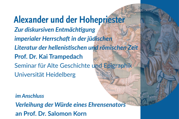 Täubler Vorlesung und Ehrensenatorwürde-Verleihung