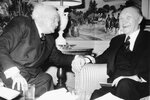 Ben Gurion und Adenauer