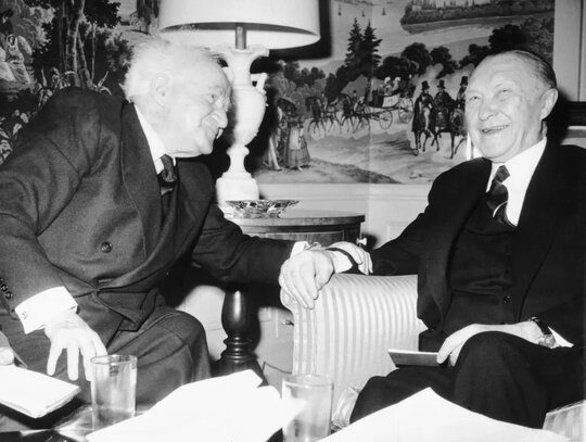 Ben Gurion und Adenauer Ben Gurion und Adenauer