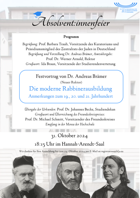 Absolvent:innenfeier Absolvent:innenfeier