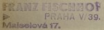 Stempel im Buch von Franz Fischhof