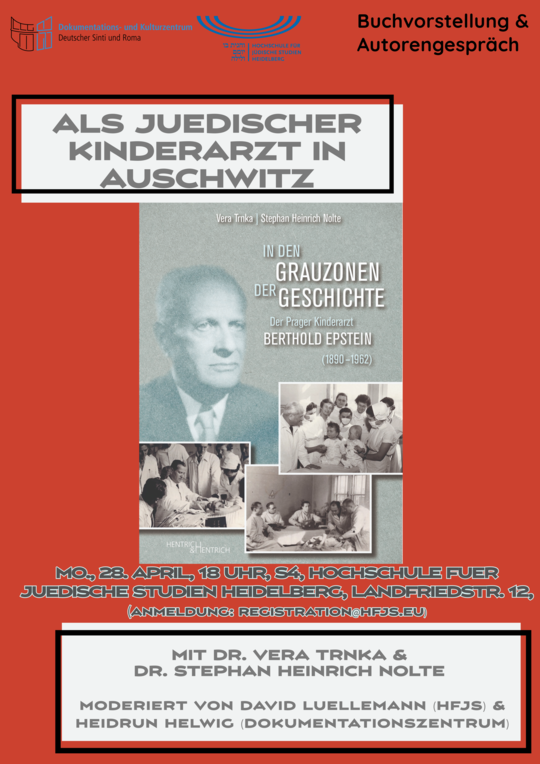 Buchvorstellung Berthold Epstein Buchvorstellung Berthold Epstein