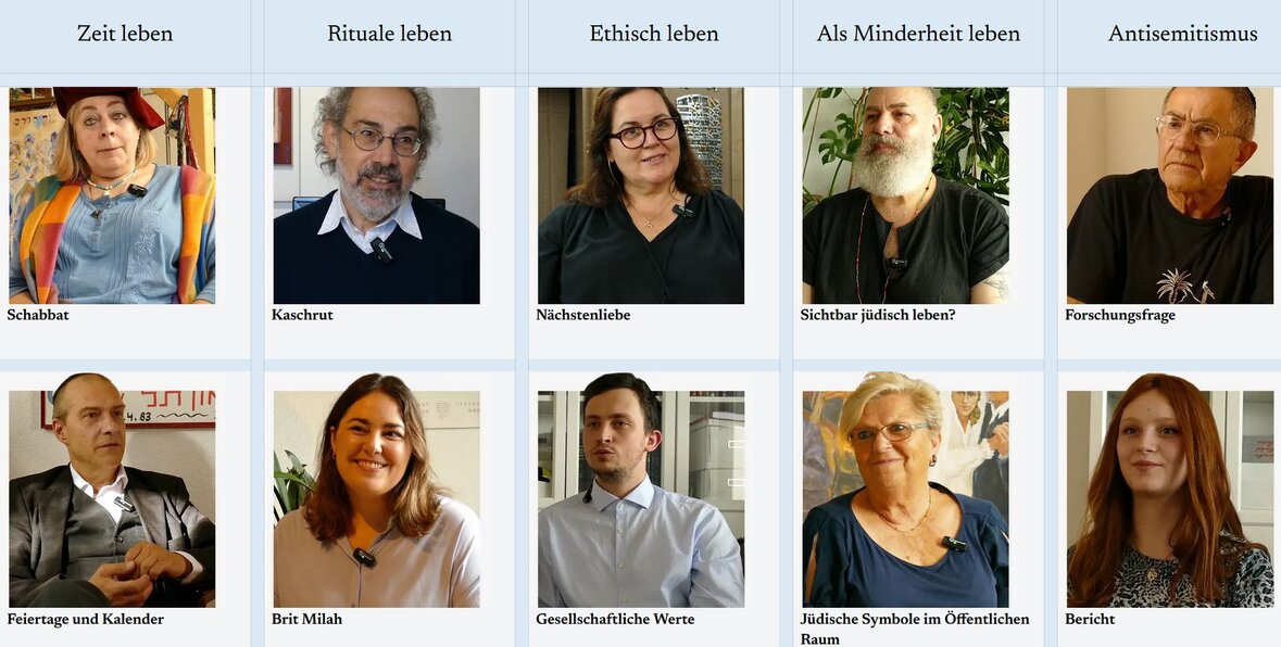 Jüdisch Leben Website