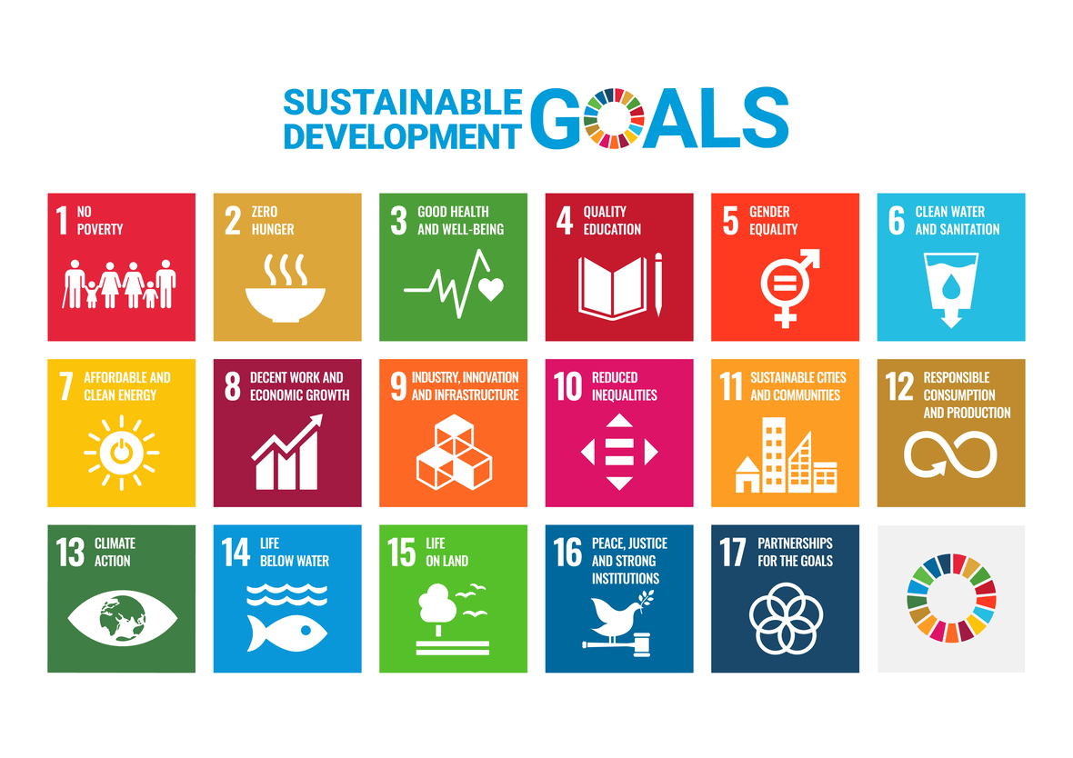 17 Sustainable Development Goals of the United Nations