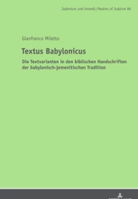 Textus Babylonicus Cover